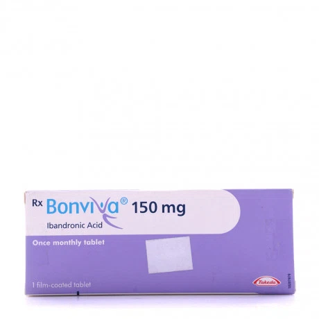 Viên nén bao phim Bonviva 150mg điều trị loãng xương, giảm nguy cơ gãy xương (hộp 1 viên)