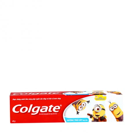 Kem đánh răng ngừa sâu răng cho trẻ em hương trái cây hấp dẫn Colgate Minions (40g)