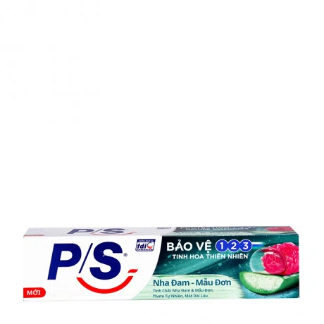 Kem đánh răng P/S tinh chất nha đam và mẫu đơn (180g)