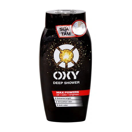 Sữa tắm cho nam tác động sâu Oxy (180ml)