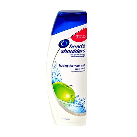 Dầu gội sạch gàu Head & Shoulders hương táo thơm mát (350ml)