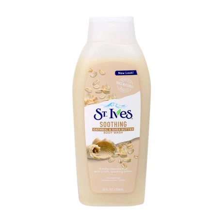 Sữa tắm yến mạch và bơ ST. Ives Soothing (709ml)