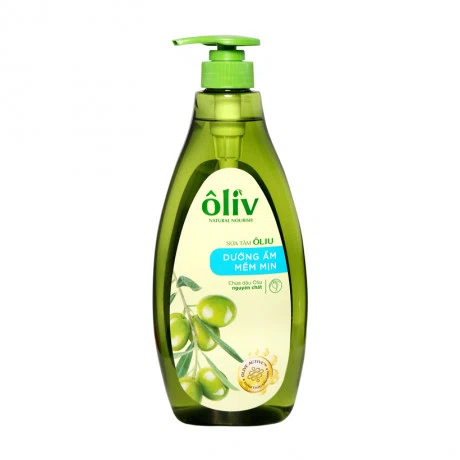 Sữa tắm oliu dưỡng ẩm mềm mịn Ôliv de Provence (650ml)