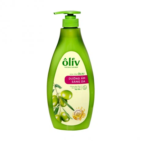Sữa tắm oliu dưỡng ẩm sáng da Ôliv de Provence (650ml)
