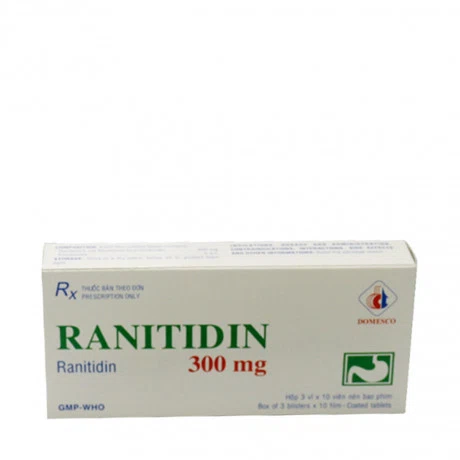 Ranitidin 300mg (3 vỉ x 10 viên)