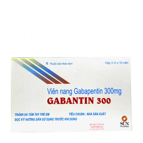 Gabantin 300mg ( 3 Vi x 10 Vien)