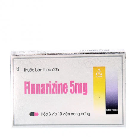 Flunarizine 5mg ( 3 Vi x 10 Vien)