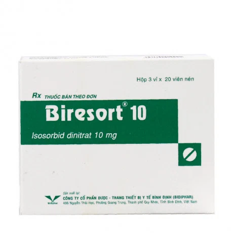Biresort 10mg (3 Vi x 20 Vien)