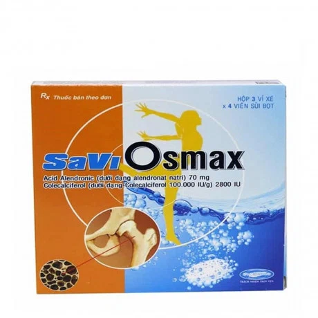 Savi Osmax 70mg ( 3 vỉ x 4 Viên)