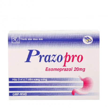 Prazopro 20mg  (2 Vi x 7 Vien)