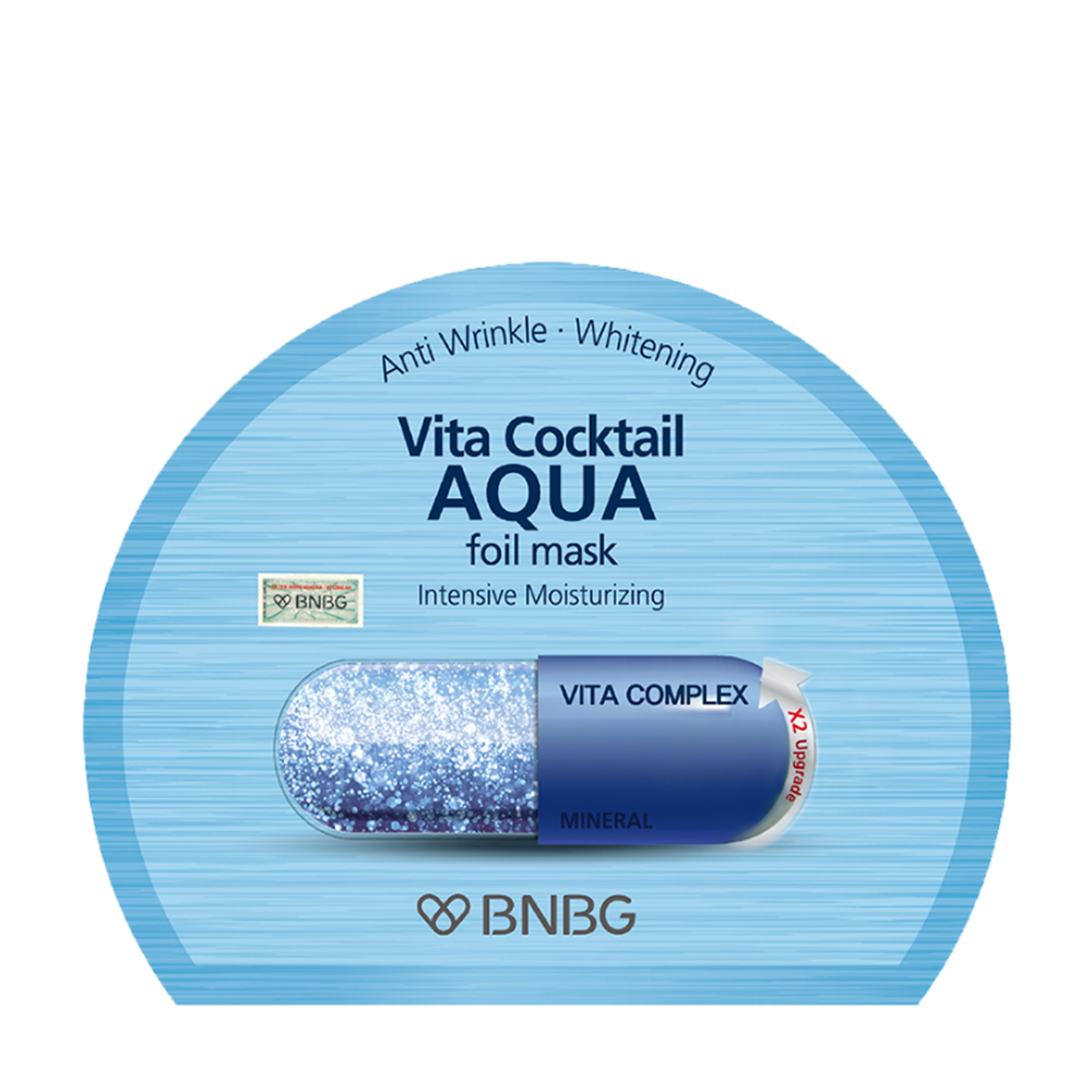 Mặt nạ dưỡng da ẩm mượt BNBG Vita Cocktail Aqua Foil Mask (30ml)