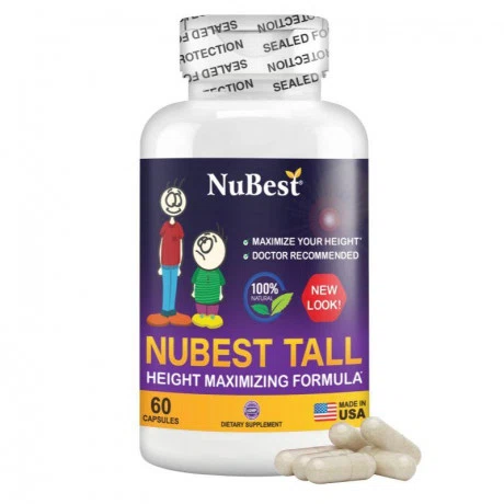 Nubest Tall Ho Tro Tang Chieu Cao Cho Tre Em (Hop 60 Vien)