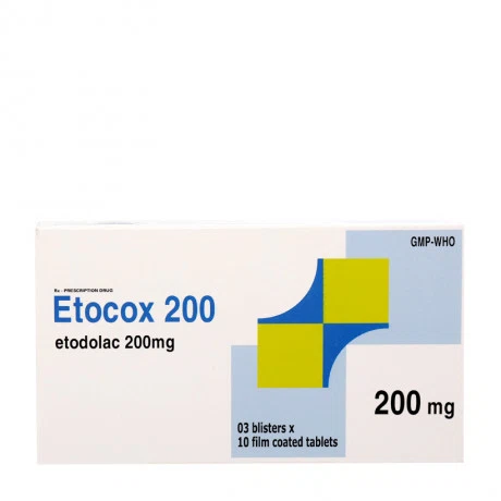 Etocox 200mg (Hộp 3 vỉ x 10 viên)