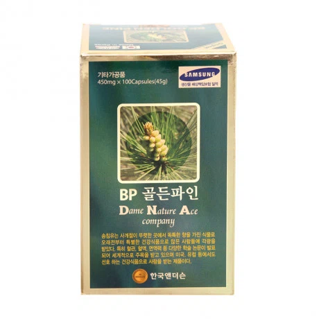 Thực phẩm bảo vệ sức khỏe giúp tăng tuần hoàn máu, thông huyết mạch BP Golden Pine (Chai 100 viên)