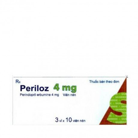 Periloz 4mg  (3 Vi x 10 Vien)