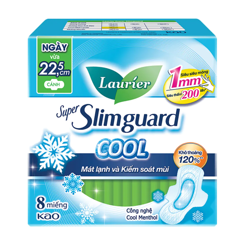 Laurier BVS Super Slimguard Cool 22.5 cm 8M