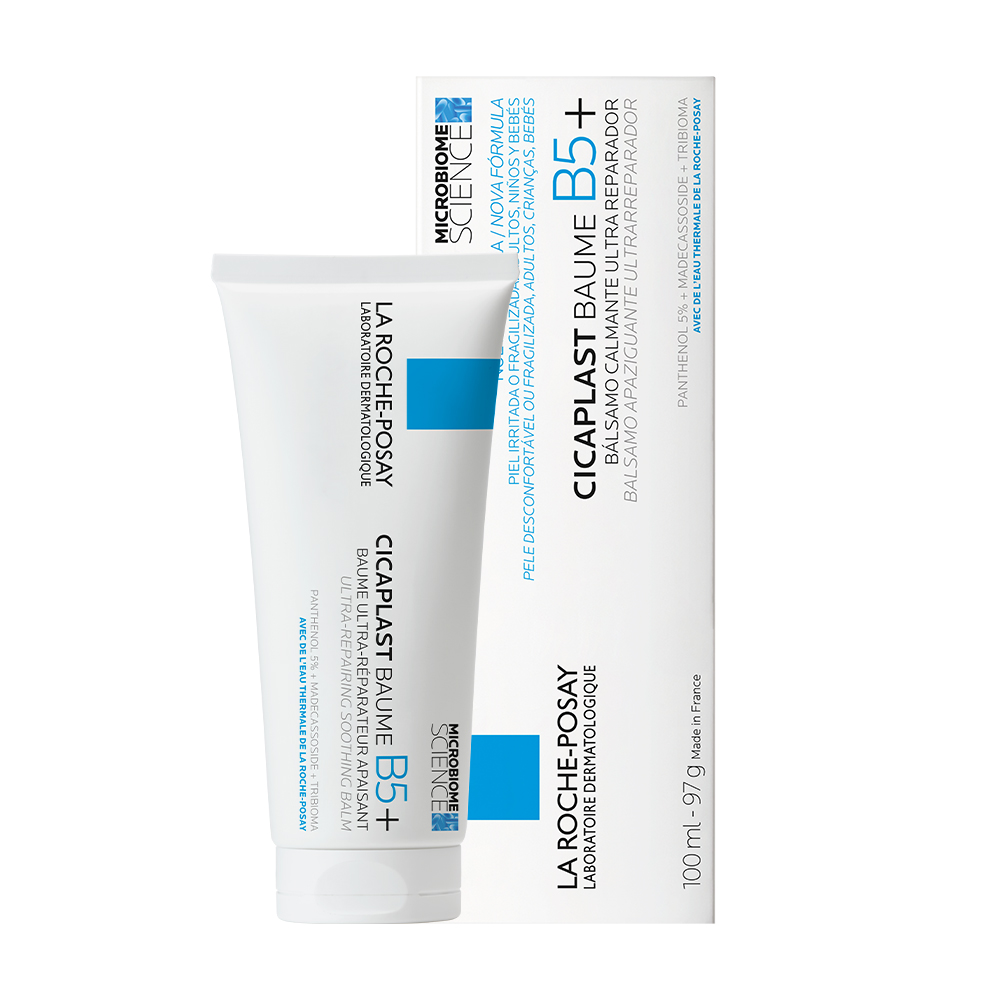 Kem dưỡng da LA ROCHE POSAY Cicaplast Baume B5+ giúp làm mát và làm dịu da (Tuýp 100ml)
