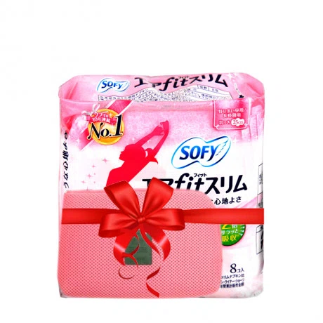 Mua 2 gói BVS siêu mỏng nhẹ có cánh Sofy Air Fit Slim 25cm (8 miếng/gói) + Tặng túi phụ kiện điện thoại