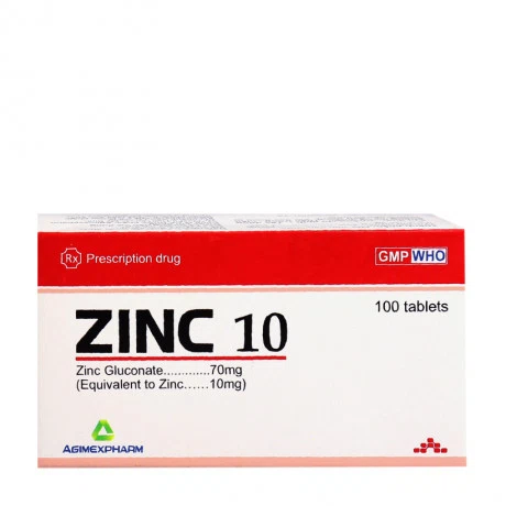 ZinC 10mg (10Vi x 10Vien) Agimexpharm