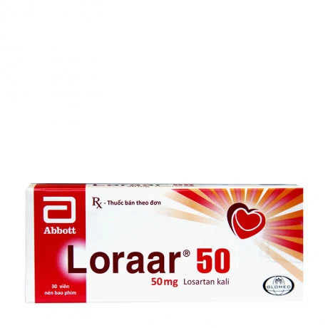 Loraar 50 (Hộp 3 vỉ x 10 viên)