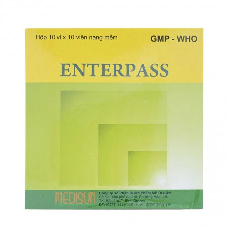 Enterpass (Hộp 10 vỉ x 10 viên)