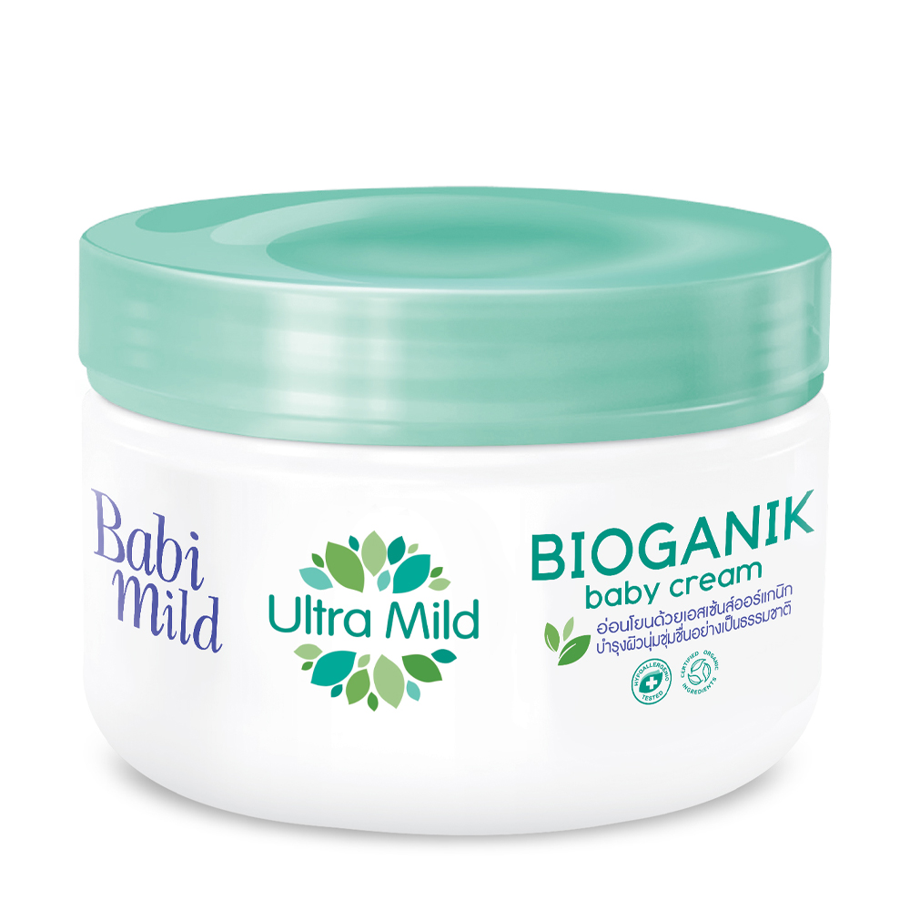 Kem Dưỡng Ẩm Trẻ Em BABI MILD Bioganik Cream (Hộp 50g)