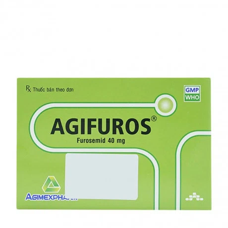 Agifuros 40mg ( 10 Vỉ x 25 Viên)
