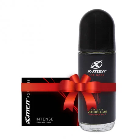 Lăn khử mùi dành cho nam X-men for boss (50ml) + Tặng xà bông cục hương nước hoa X-men for boss (75g)