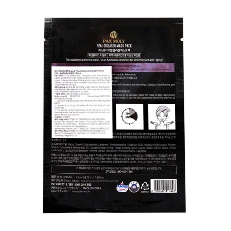 Mặt nạ ngăn ngừa lão hóa và dưỡng trắng da Pax Moly Real Honey Mask Pack (25ml)