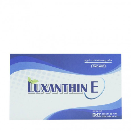 Luxanthin E 2,5mg (3 Vi x 10 Vien)