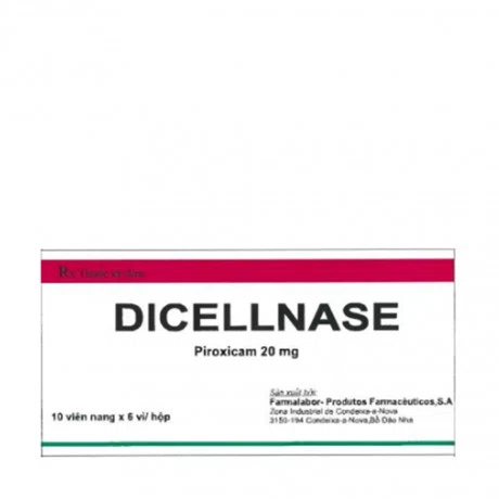 Dicellnase 20mg (6 Vi x 10 Vien)