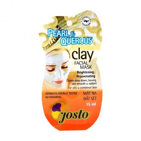 Mặt nạ đất sét trắng & ngọc trai Josto (15ml)