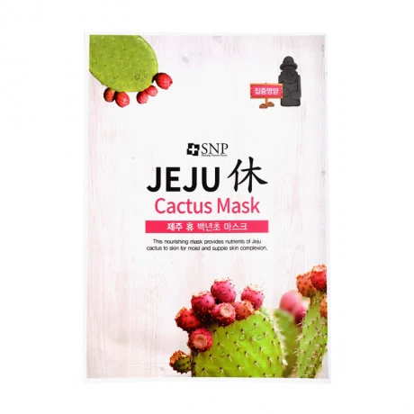 Mặt nạ dưỡng da tinh chất xương rồng SNP Jeju Cactus Mask (22ml)