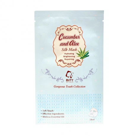 Mặt nạ lụa dưa leo và nha đam ButyButy Cucumber and Aloe Silk Mask (28ml)