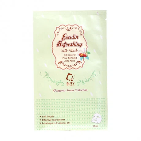 Mặt nạ lụa sạch nhờn Butybuty Esculin Refreshing Silk Mask (28ml)