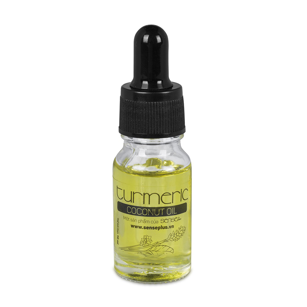 Dầu dừa nghệ trắng da Sense+ Turmeric & Coconut Oil (10ml)