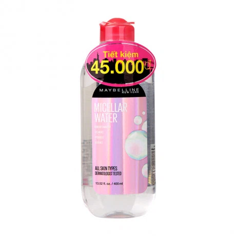 Nước tẩy trang Maybelline Micellar Water (400ml)