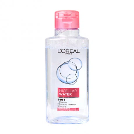 Nước tẩy trang ẩm mượt da L'Oreal Micellar Water 3-in-1 (95ml)