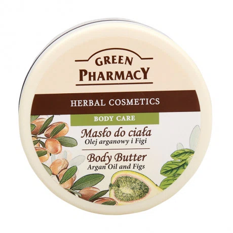 Bơ dưỡng thể chiết xuất dầu argan & quả sung Green Pharmacy Body Butter (200ml)