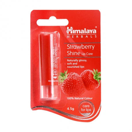 Son dưỡng môi hương dâu Himalaya Strawberry Shine (4.5g)