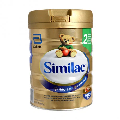 Sữa bột cho trẻ từ 6-12 tháng tuổi Similac IQ Plus 2 (900g)