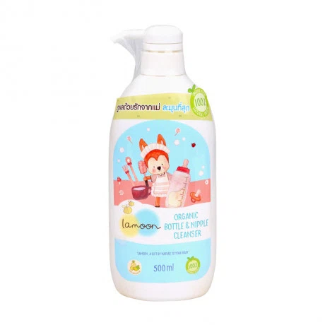 Nước rửa bình sữa Lamoon Organic (500ml)