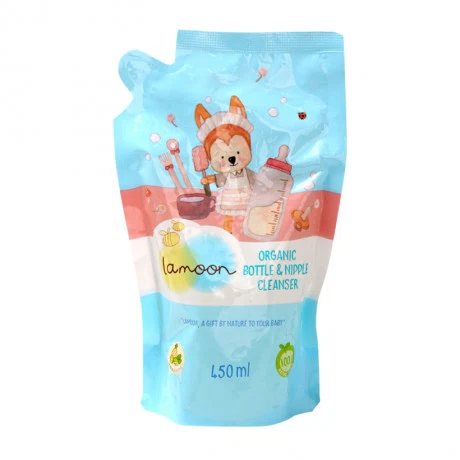 Nước rửa bình sữa Lamoon Organic (450ml)