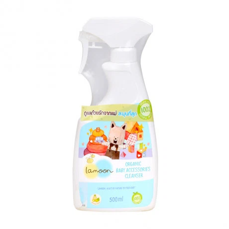 Nước rửa đồ chơi cho bé Lamoon Organic (500ml)
