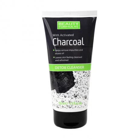 Sữa rửa mặt than hoạt tính detox da Beauty Formulas Detox Cleanser (150ml)