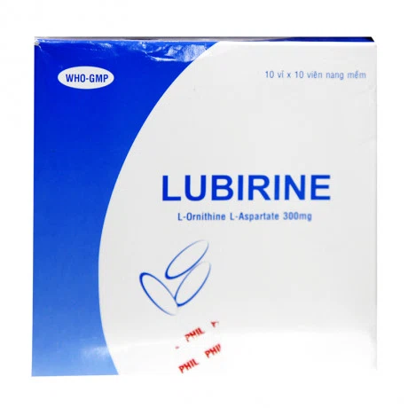 Lubirine 300mg (10 vi x 10 vien)