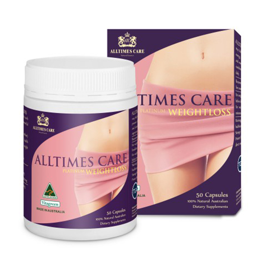 Alltimes Care Platinum Weightloss Kiem Soat Can Nang 3300Mg (Hop 50 Vien)