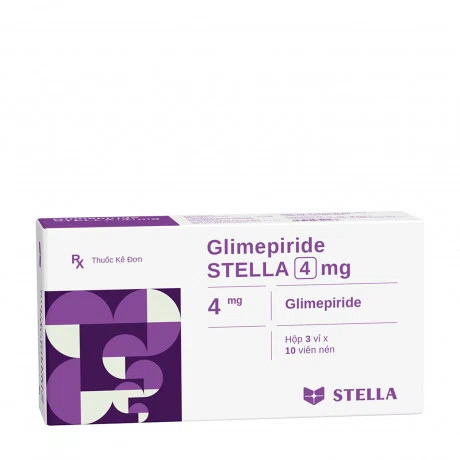 Glimepiride Stella 4mg (3vi x 10vien) chuyển mã P28301