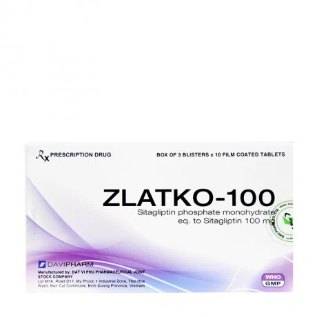 Zlatko 100mg (3Vi x 10Vien)