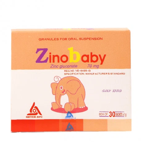 Zinobaby (Hộp 30 gói x 1g)